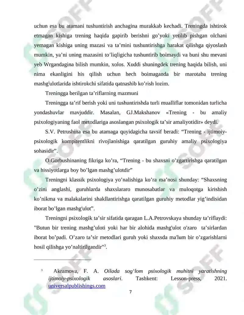 PSIXOLOGIK TRENING TA’LIMNING FAOL SHAKLI SIFATIDA 7
