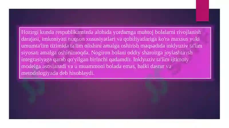 Inkluziv ta’limni boshqarishning huquqiy-meyoriy va axloqiy asoslari 7