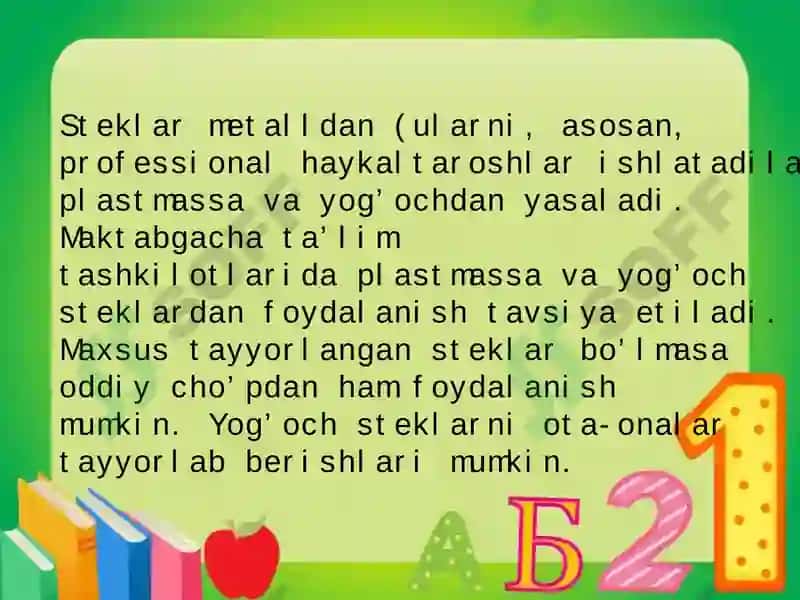 Maktabgacha taʼlim tashkilotlarida loy ishi mashgʻulotlari 7