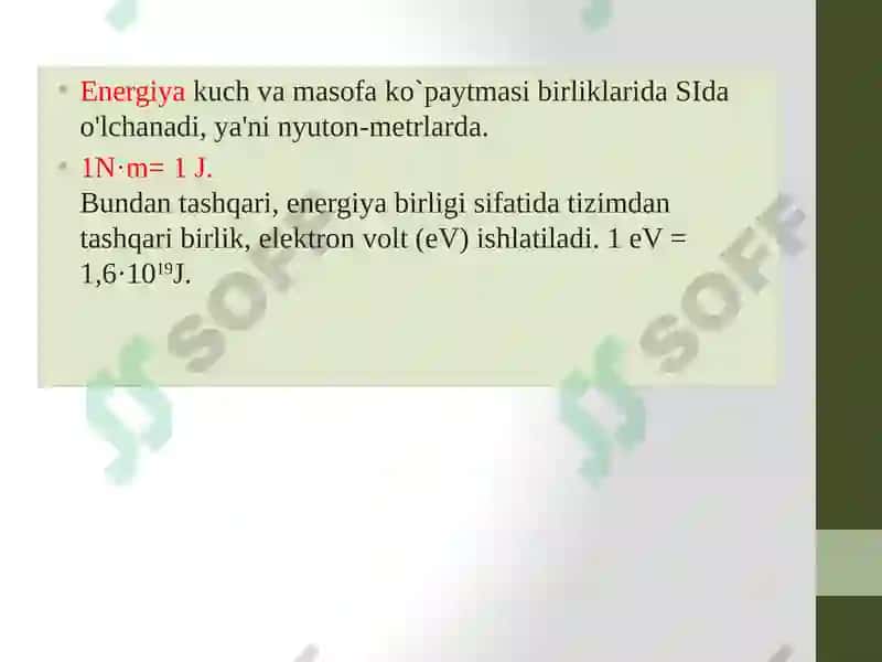 Materiya harakati 7