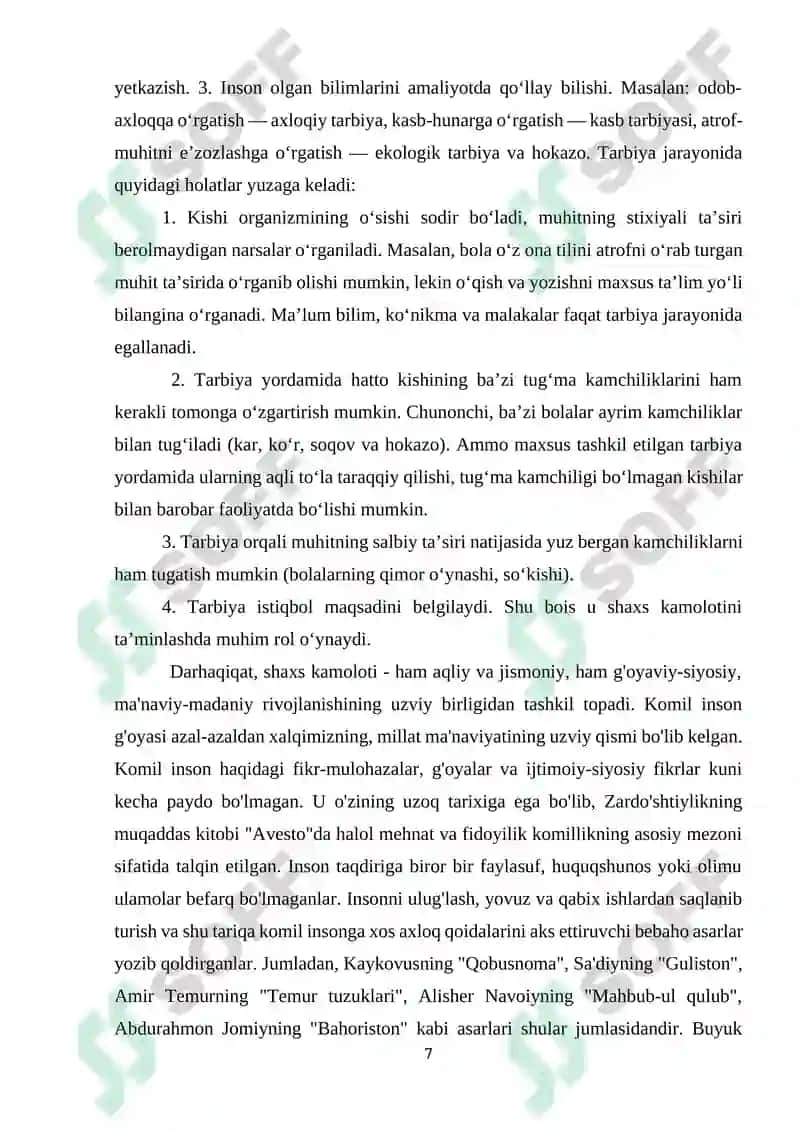 7-sinfda Samarali muloqot sirlari mavzusini òqitishda badiiy pedagogika imkoniyatlaridan foydalanish 7