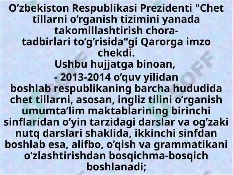 Davlat ta'lim standartlari 7
