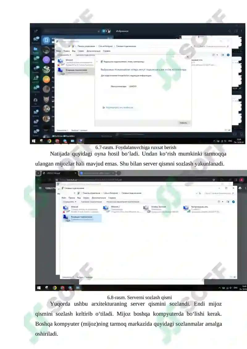 Windows OT da VPN tarmog‘ini sozlash 7