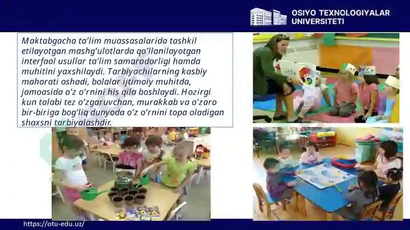 Innovatsion texnologiyalar asosida tabiat bilan tanishtirish mashg'ulotlari 7
