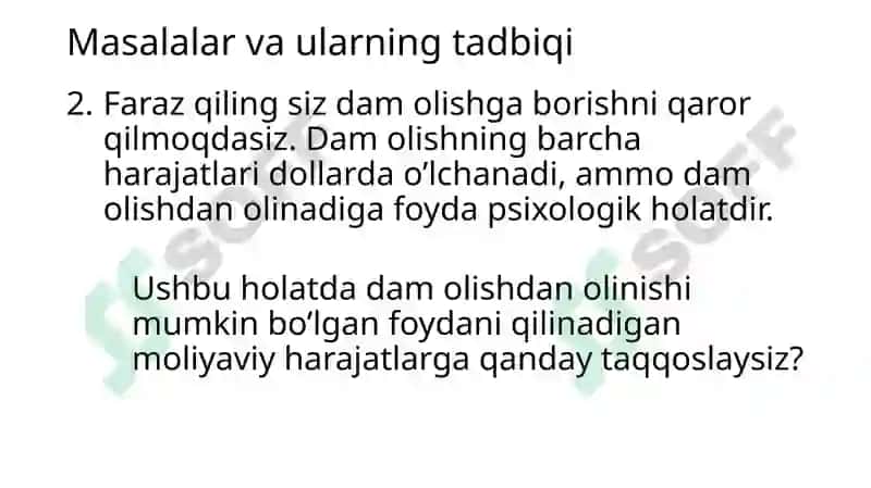 Iqtisodiyotning 10 tamoyili va Talab va taklif 7