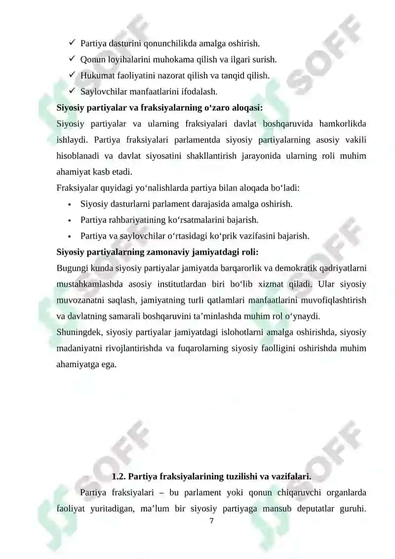 "EKSKURSIYA RAHBARI – GIDGA QO‘YILGAN TALABLAR" KURS ISHI 7