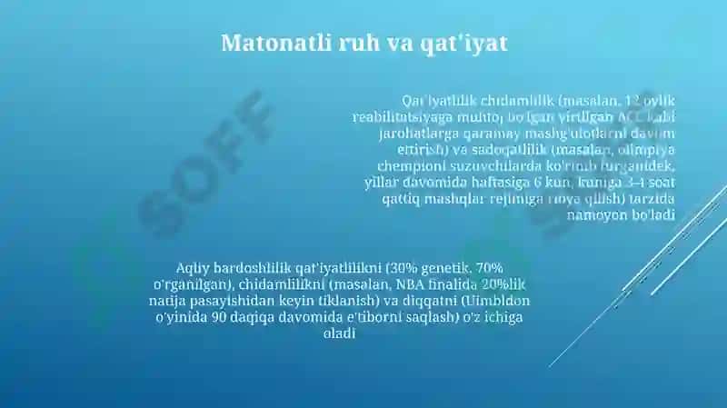 Sportchi jismoniy sifatlarining psixologik tavsifi 7