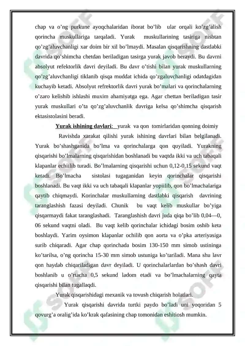QON AYLANISH SISTEMASINING FIZIK ASOSLARI 7
