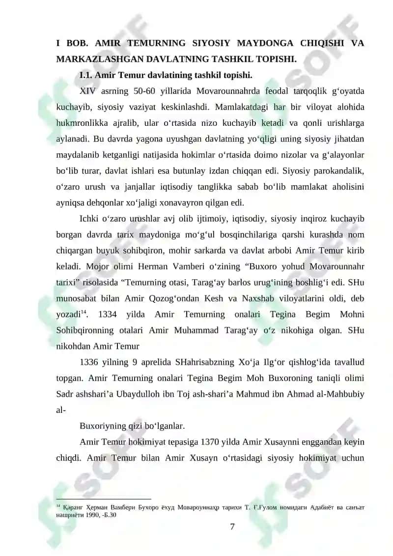 AMIR TEMURINING HARBIY ISLOHOTI VA UNING BUGUNGI KUNDAGI AHAMIYATI 7