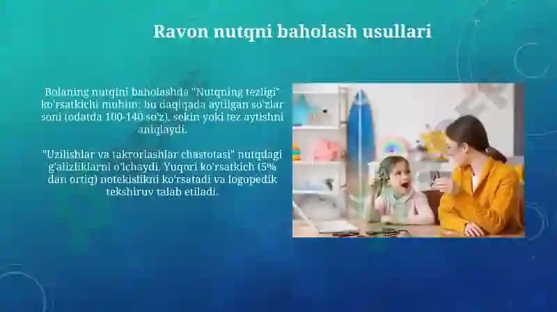 Maktabgacha yosh davrida ravon nutqni rivojlantirish 7