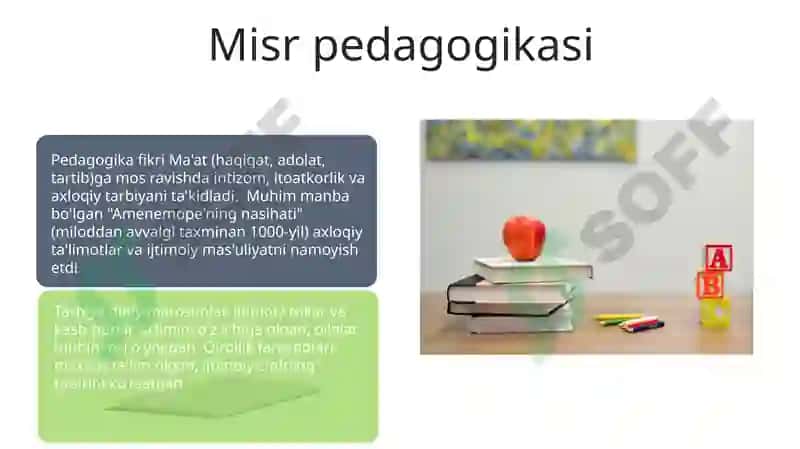 VII asrgacha taʼlim tarbiya va pedagogik fikrlar 7