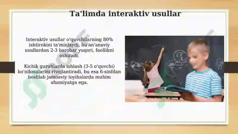 Kar bolalar maktabida taʼlim tamoyillari va metodlari 7