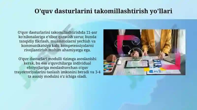 Uzluksiz ta'lim tizimi 7