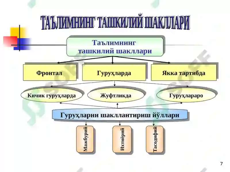 Ўқитувчи меҳнатини илмий ташкил этиш 7
