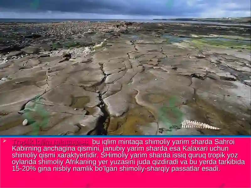 Afrika materigining iqlimi va ichki suvlari 7