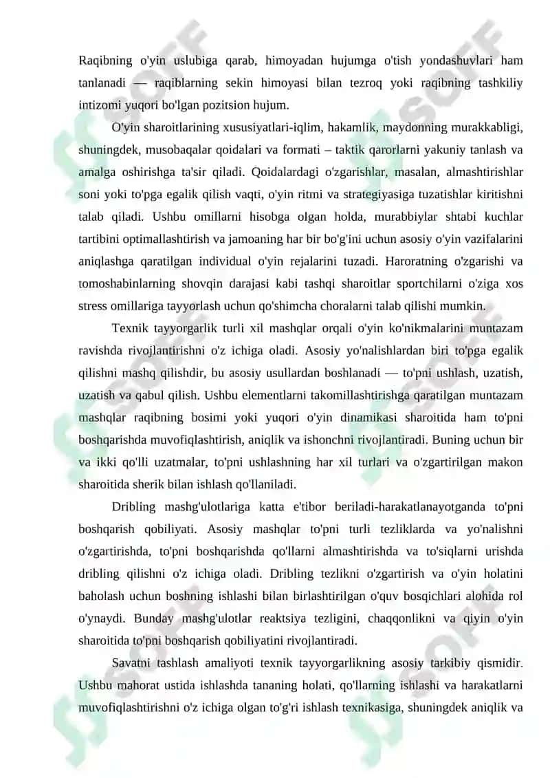 Basketbol o’yin texnikasi va taktikasini o’rgtishni takomillashtirish 7