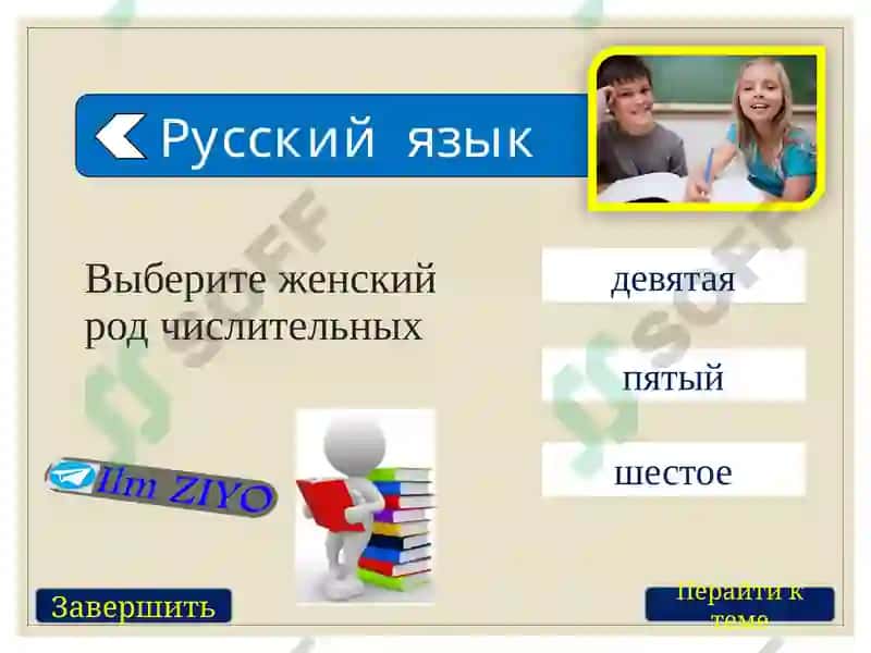 Русский язык 8