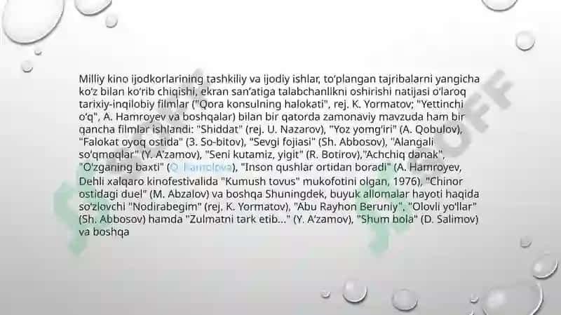 O‘zbekistonda dastlabki kino va teatr san‘atining kirib kelishi 8