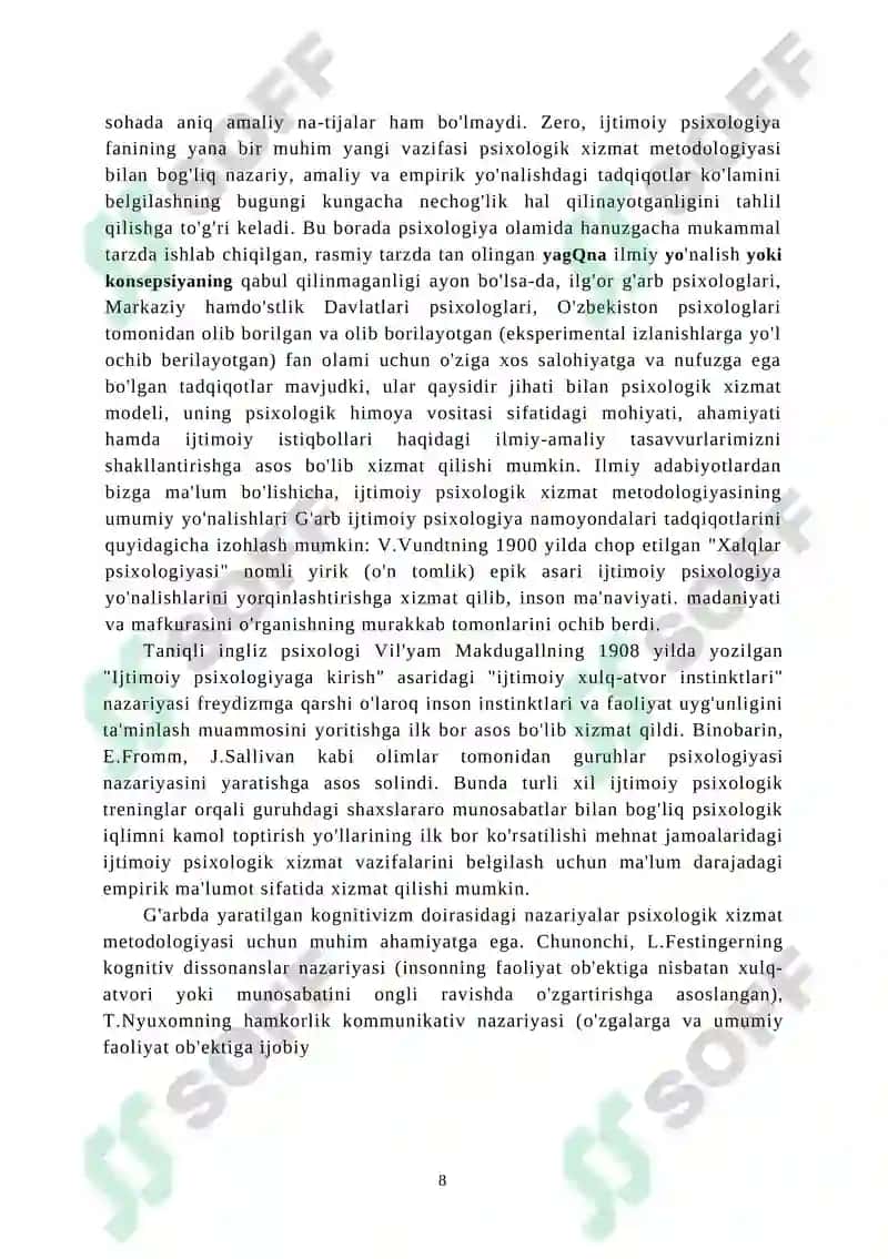 Psixologik Xizmat 8