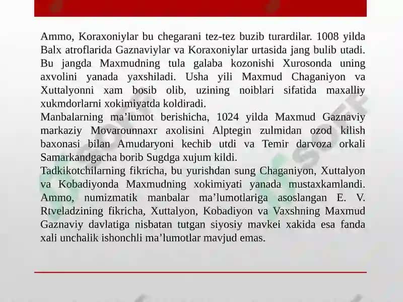 G’aznaviylar va Saljuqiylarning davlat boshqaruvtizimi 8