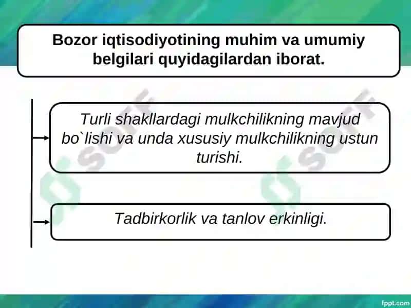 Bozor iqtisodiyoti 8