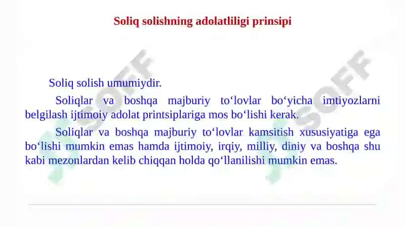 Soliqhisobinitashkil etish vayuritish 8