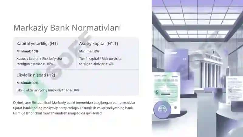 Tijorat banklarida xususiy kapital hisobi va uning auditi 8