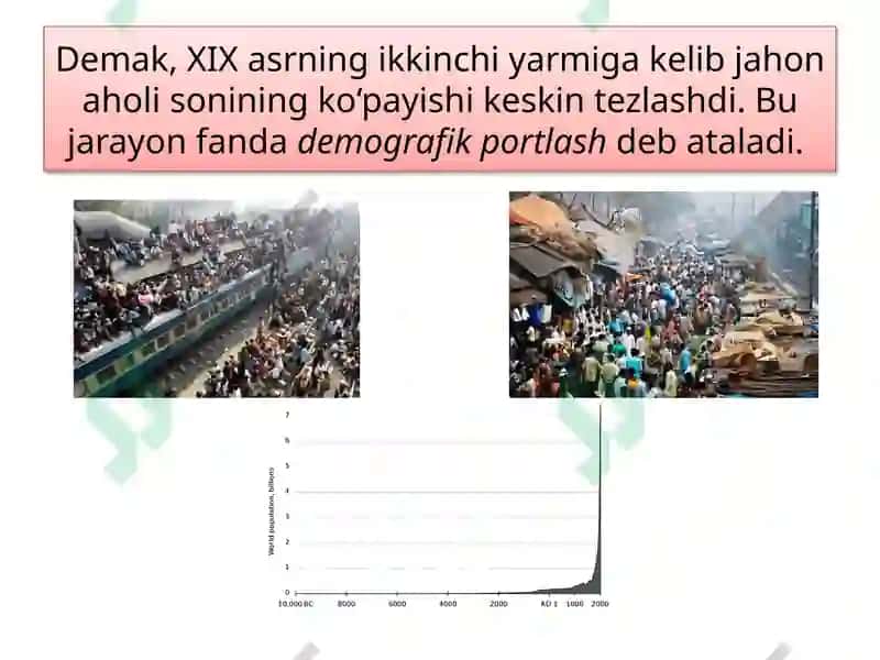 DUNYO AHOLISI VA ZAMONAVIY DEMOGRAFIK VAZIYAT 8