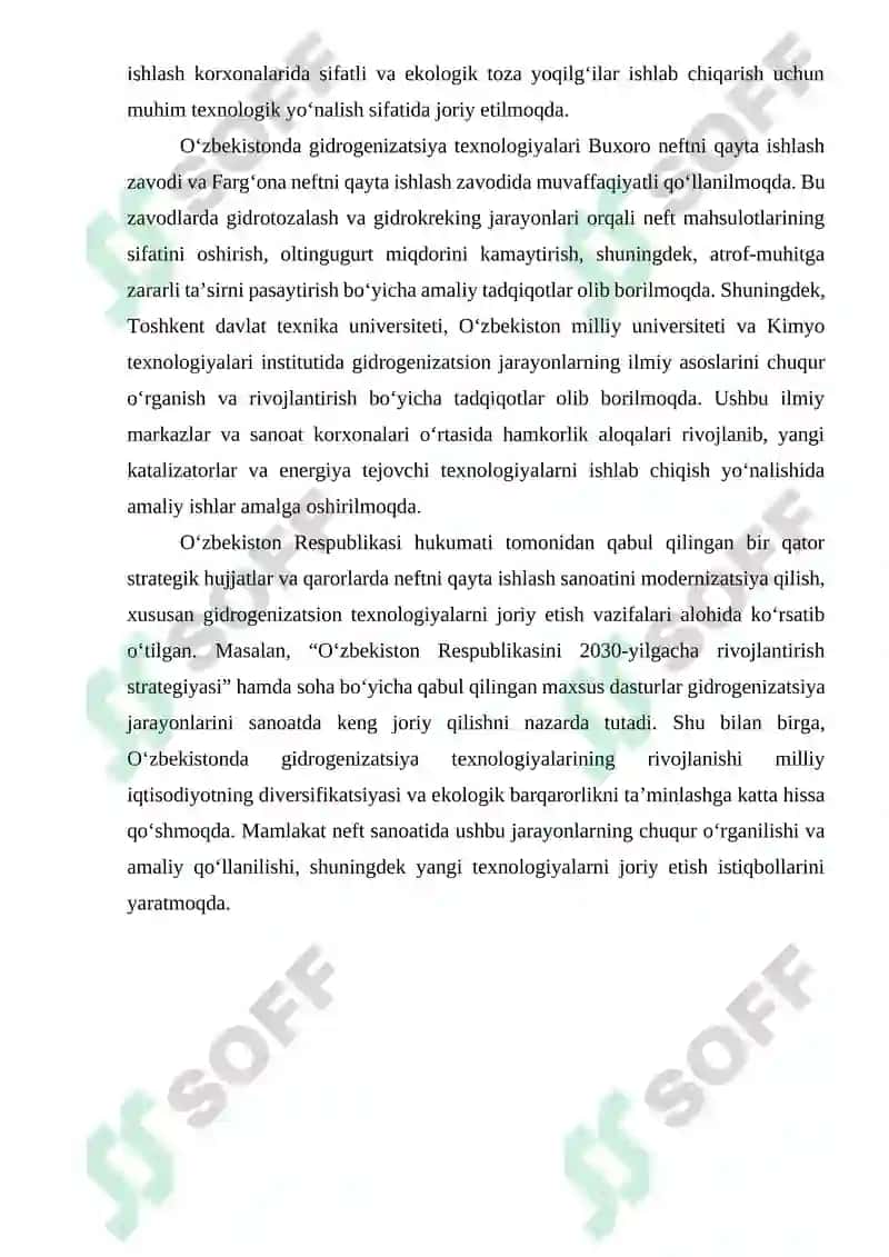 Gidrogenizatsiya texnologiyasi 8