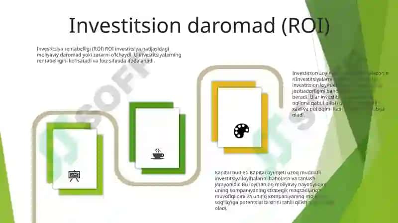 Investitson Loyihalarni Baxolash Mezonlari 8