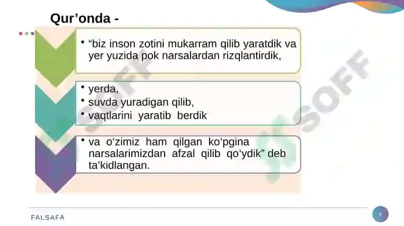 Inson Falsafasi (Falsafiy Antropologiya) 8