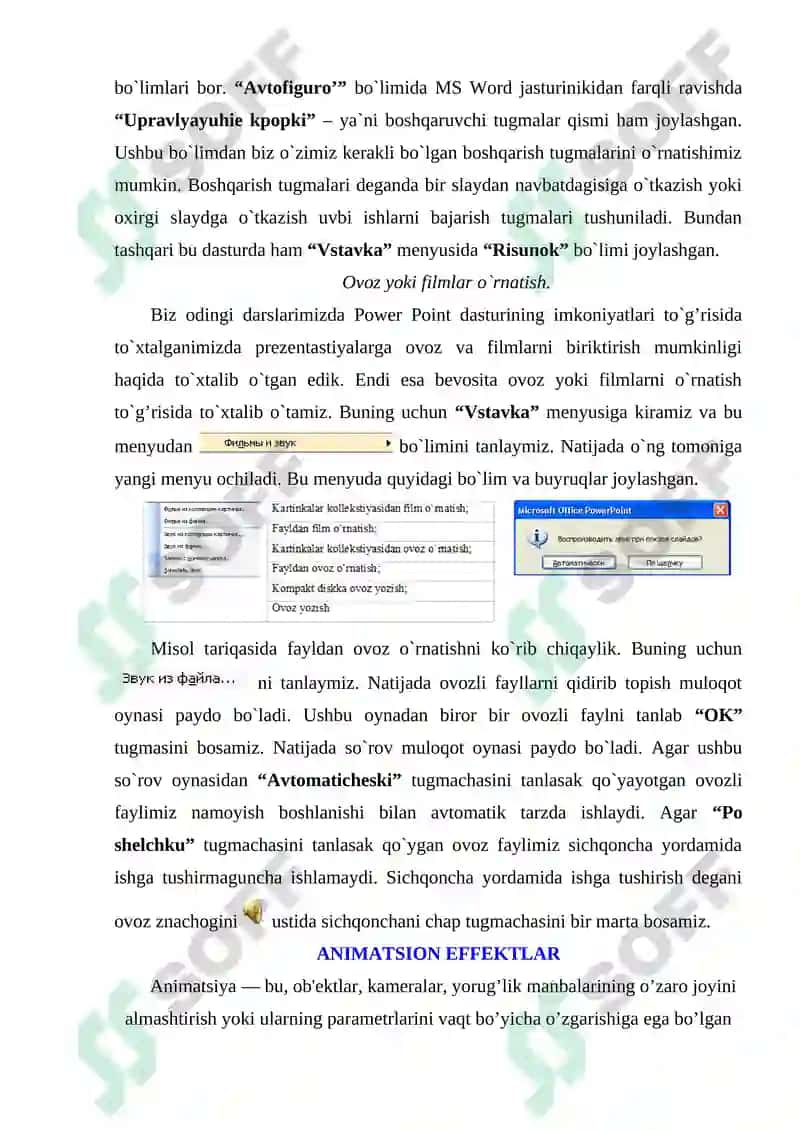 Power Point dasturi 8