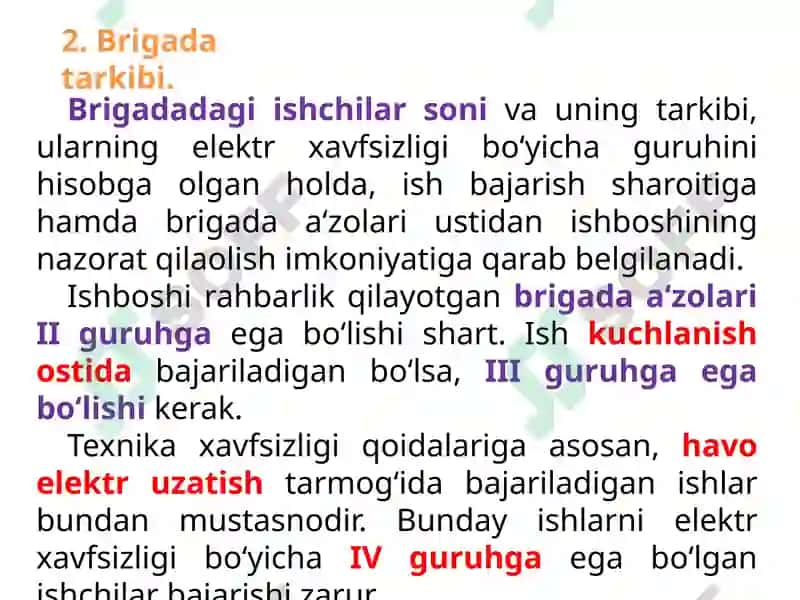 Qisqa muddatli va kechiktirib bo‘lmaydigan ishlar 8