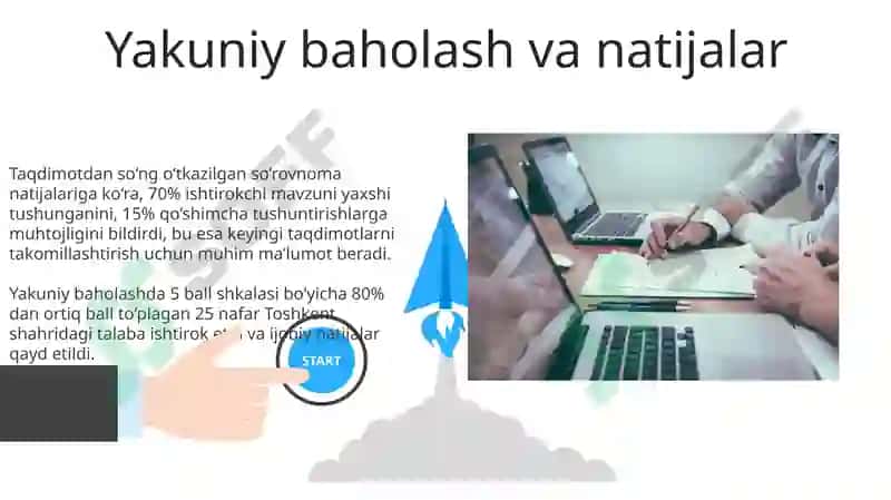 Ijtimoiy pedagogik taqdimotning bosqichlari 8