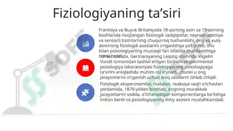Psixologiyaning alohida fan sifatida shakllanishi 8