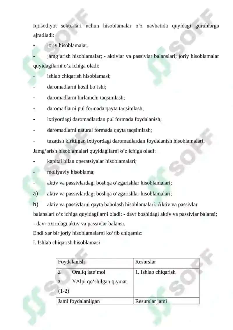 Milliy hisoblar tizimi: holati va istiqbollari 8