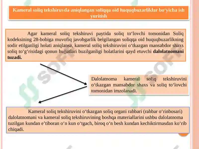 Kameral soliq tekshiruvi 8