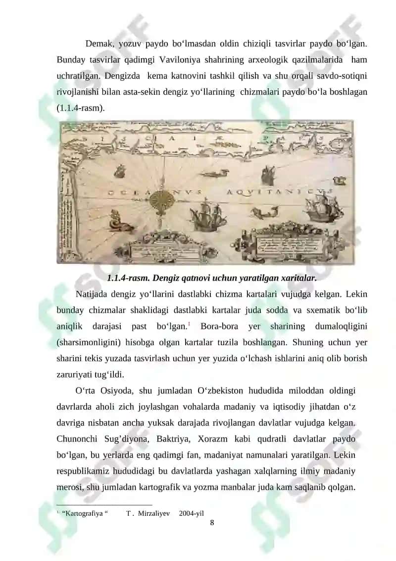 DUNYO MAMLAKATLAR VA REGIONLARNING KOMPLEKS ATLASLARI HAQIDA MA’LUMOTLAR 8