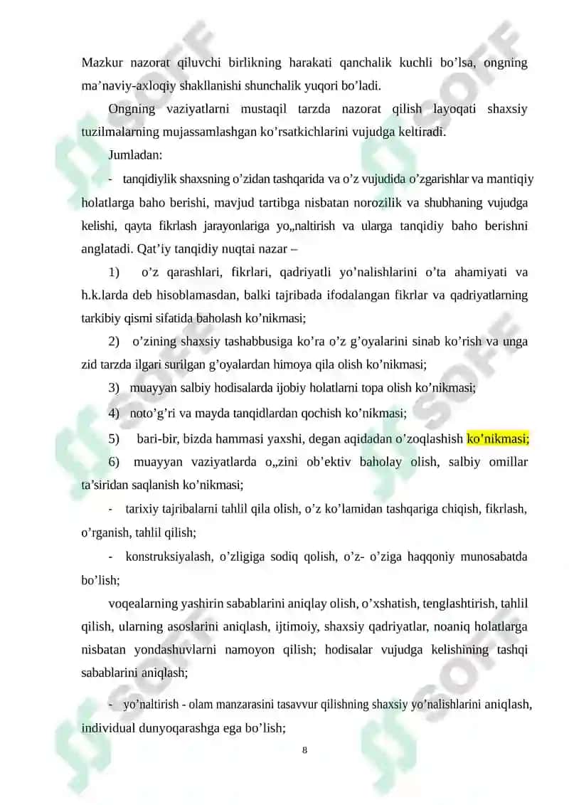 PEDAGOG KONFLIKTLARNI BARTARAF ETISHDA PEDAGOGIK HAMKORLIK 8