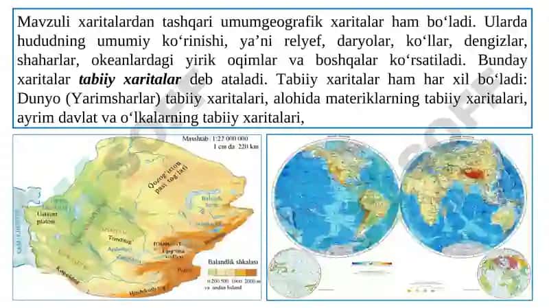 GEOGRAFIK XARITALAR 8