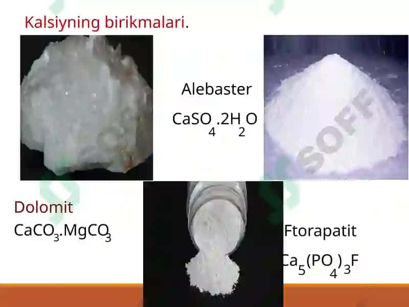 Anorganik kimyo fanidan mustaqil ish 8