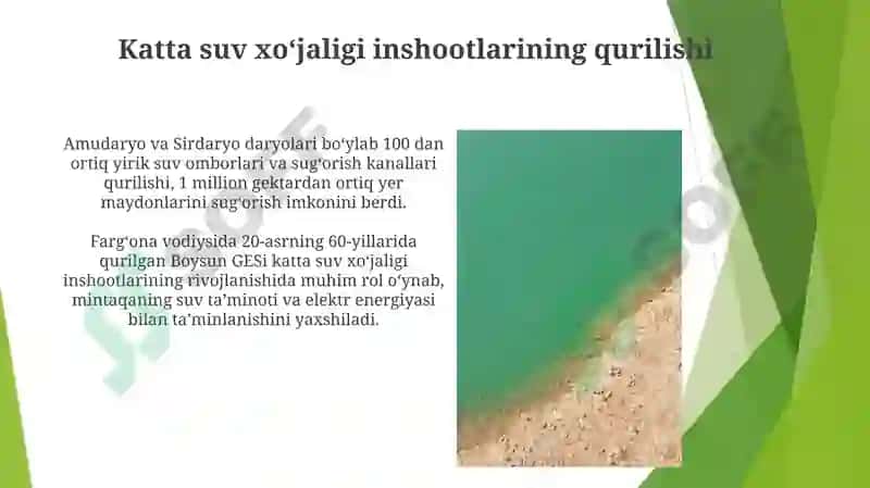 Qoʻqon xonligi davridagi suv xoʻjaligi 8