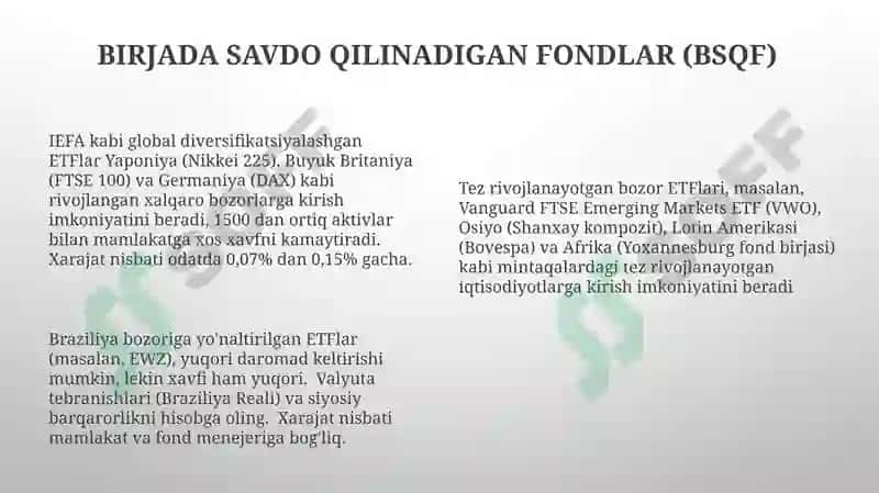 Xalqaro fond bozorlari 8