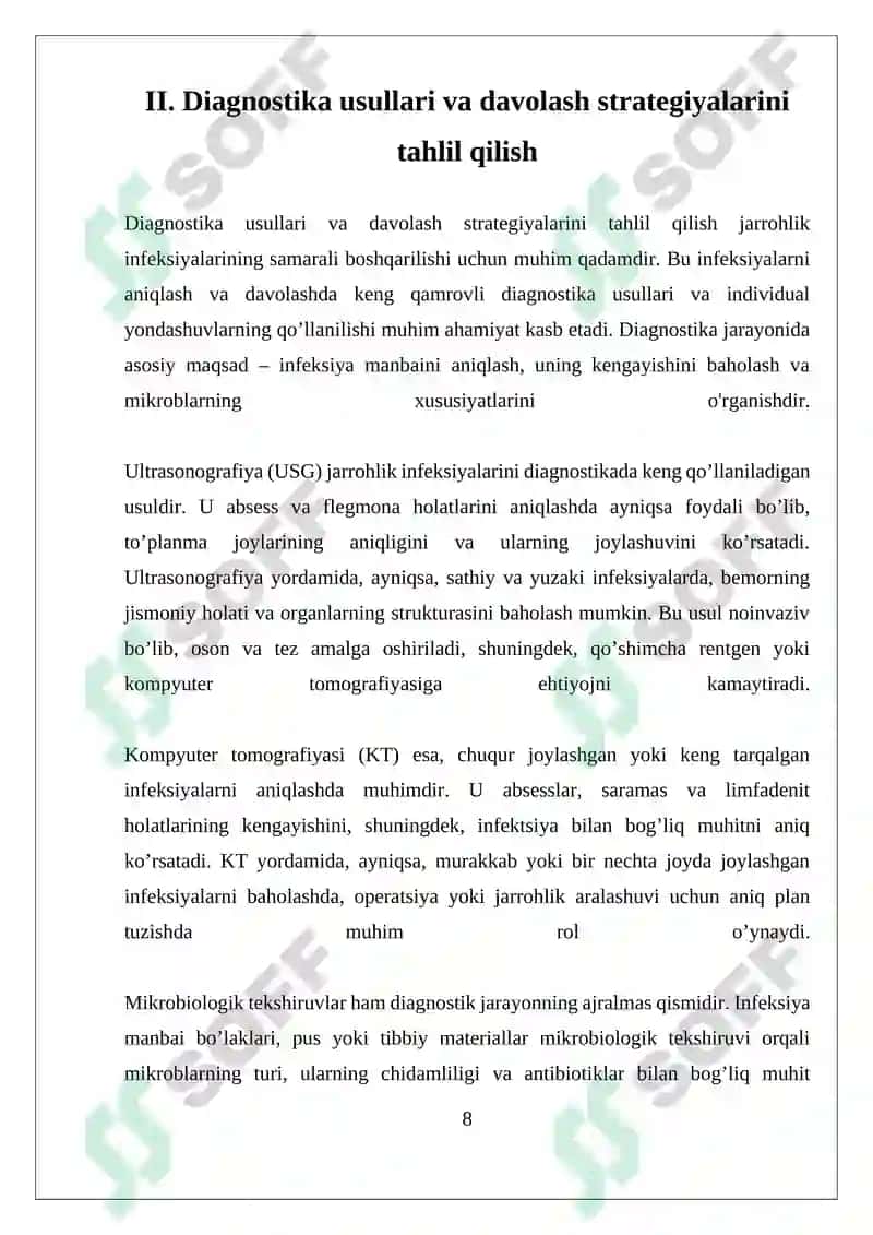 JARROHLIK INFEKSIYASI - MAHALLIY INFEKSIYALAR: ABSESS, FLEGMONA, SARAMAS, PANARISIY,LIMFADENIT 8