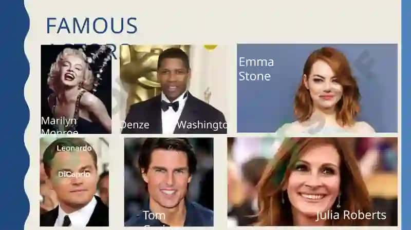 GURUX TALABASI PATTAYEVA "XORIJIY TIL" FANIDAN "35 FAMOUS PEOPLE AND PROFESSION" MAVZUSI 8