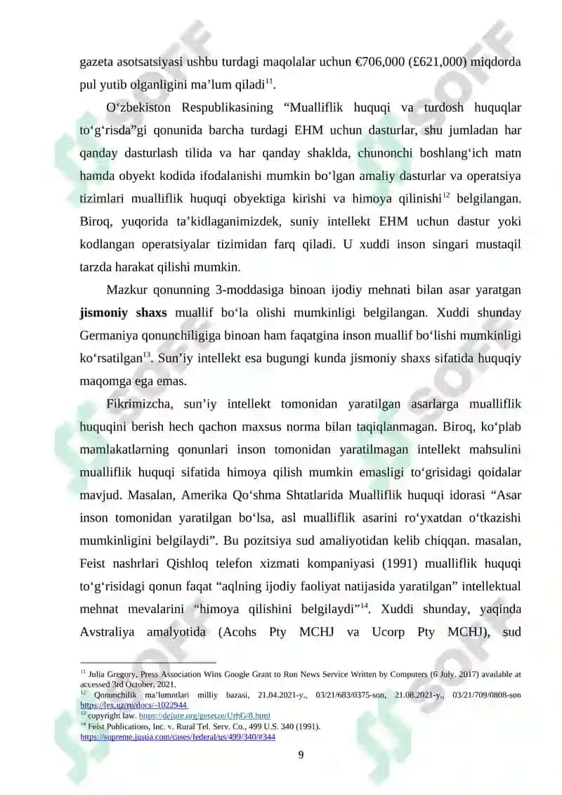 SANOAT MULKIGA BO'LGAN HUQUQ (IXTIRO,FOYDALI MODEL,SANOAT NAMUNASIGA BO'LGAN HUQUQ)NI TARTIBGA SOLISHNI HUSUSIYATLARI 8