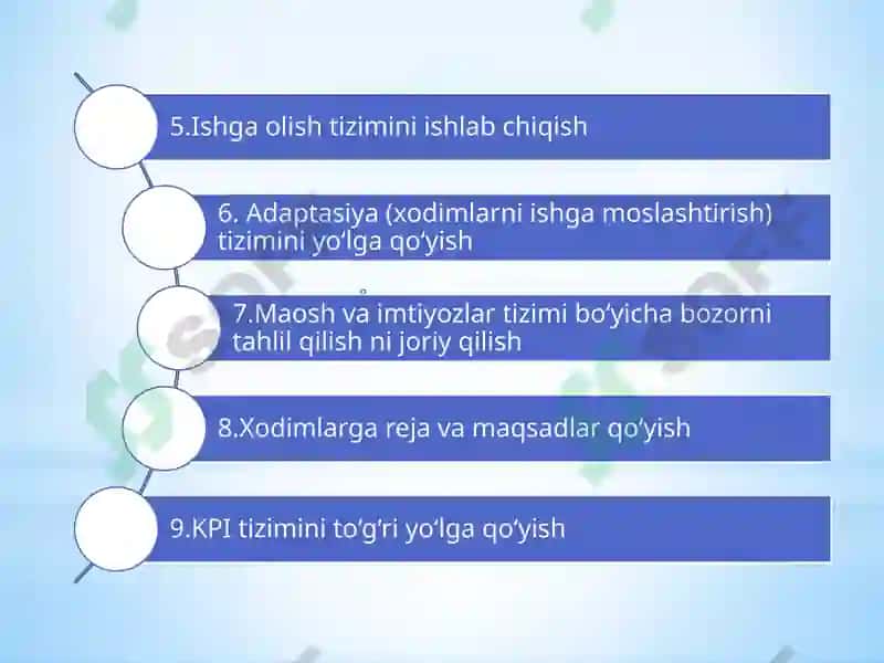 Tashkilotxodimlarini boshqarish 8