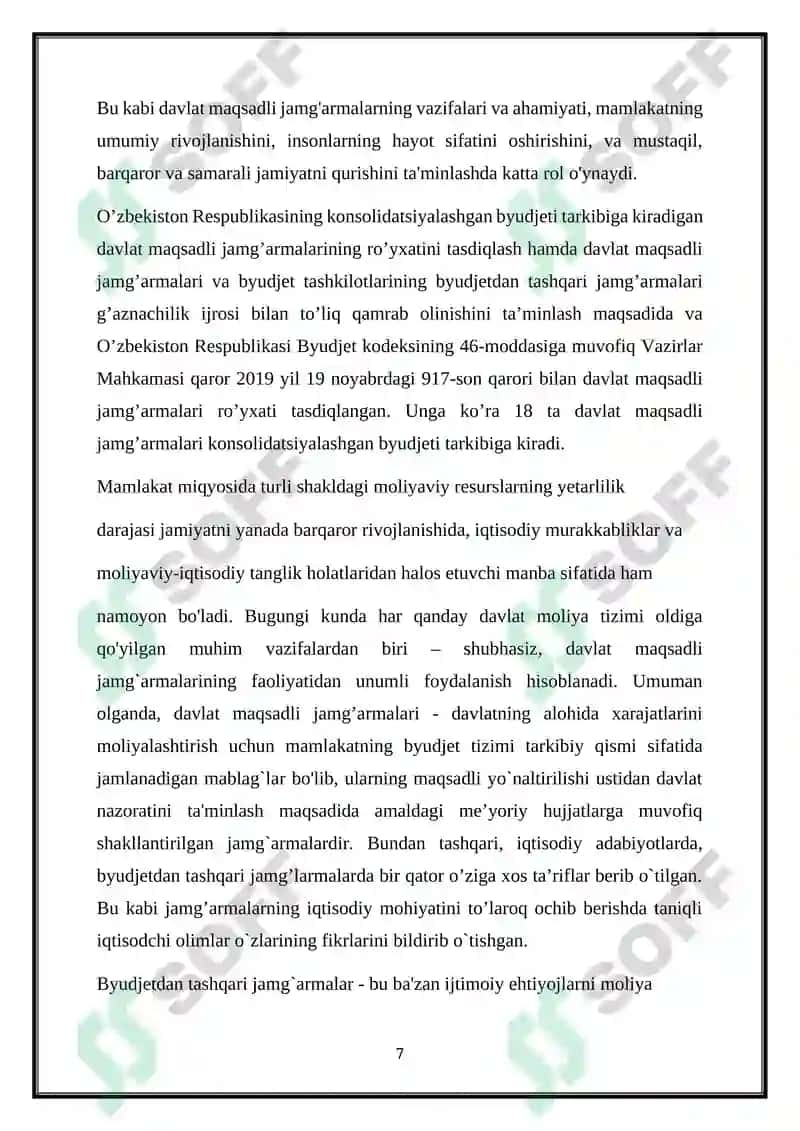 Davlat maksadli jamgarmalar tarifi 8