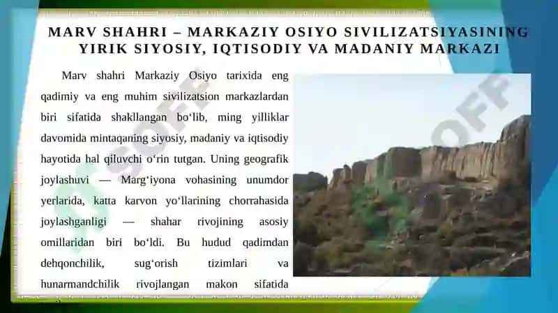 Margʻiyona Antioxiysi - Marv shahri 8