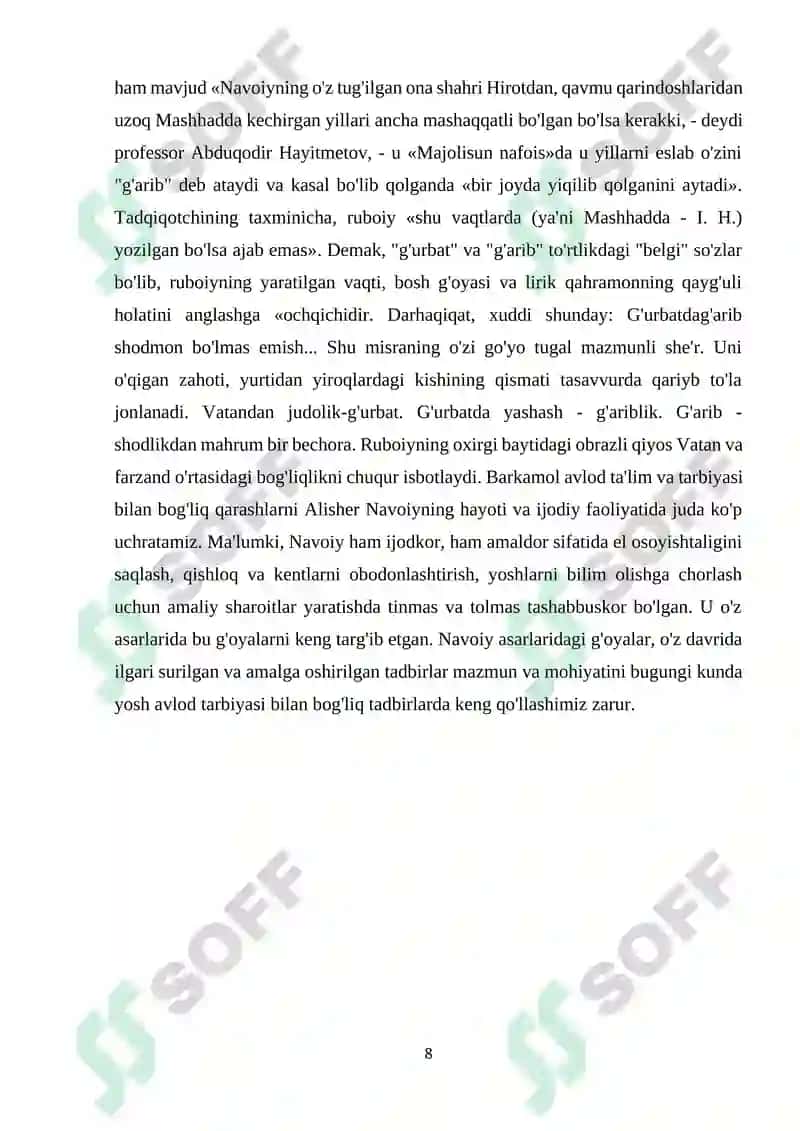 Millat Tarbiyasi Vatanparvarlikni Mustahkmlashning Muhim Sharti va Vositasi 8